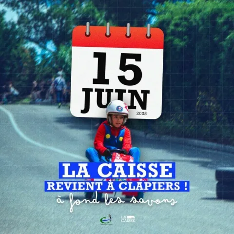 Affiche de Course de caisses à savon de Clapiers