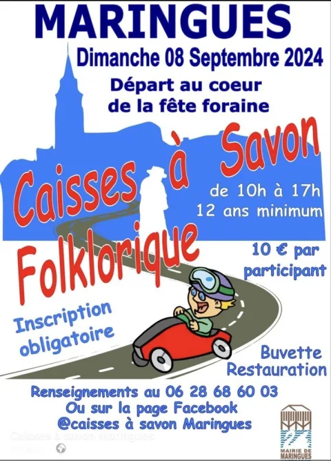 Affiche de Course de caisses à savon de Maringues