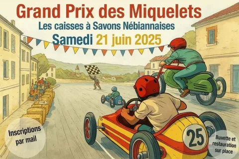 Affiche de Course de caisses à savon de Nébian