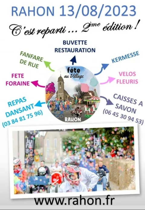 Affiche de Course de caisses à savon de Rahon