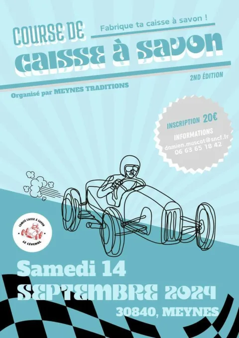 Affiche de Course de caisses à savon de Meynes