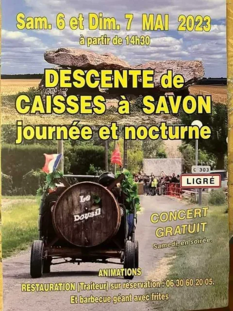 Affiche de Course de caisses à savon de Ligré
