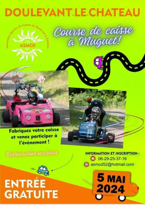 Affiche de Course de caisses à savon de Doulevant-le-Château