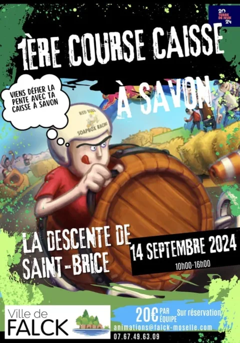Affiche de Course de caisses à savon de Falck