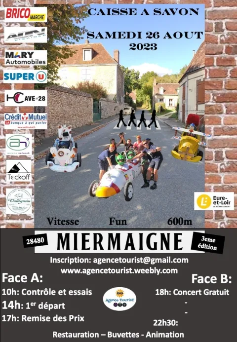 Affiche de Course de caisses à savon de Miermaigne