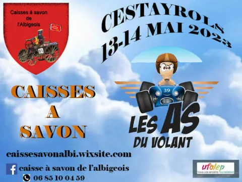 Affiche de Course de caisses à savon de Cestayrols