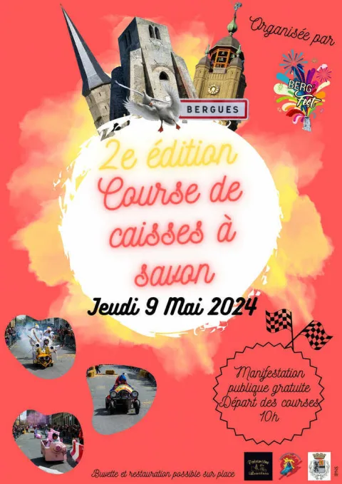 Affiche de Course de caisses à savon de Bergues