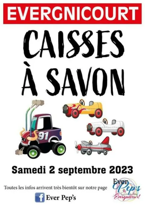 Affiche de Course de caisses à savon d’Évergnicourt