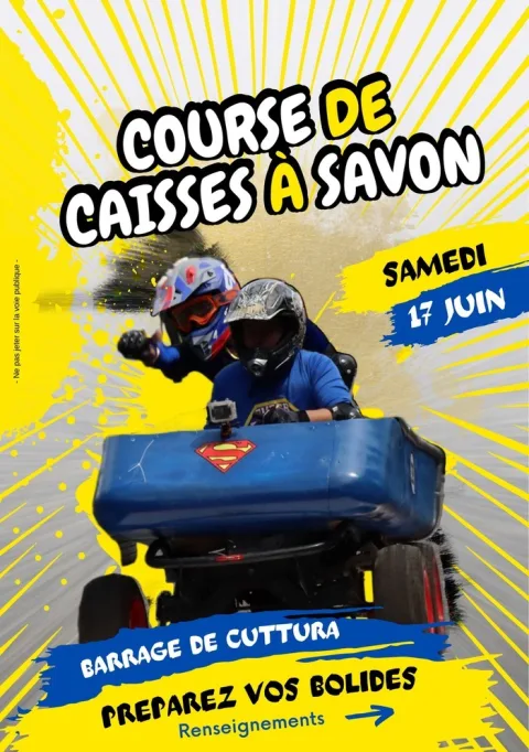 Affiche de Course de caisses à savon de Coteaux du Lizon