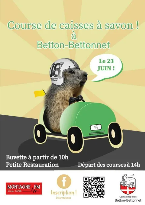 Affiche de Course de caisses à savon de Betton-Bettonet