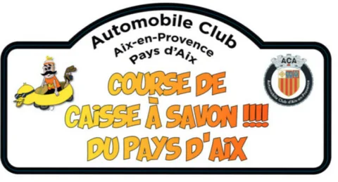 Affiche de Course de caisses à savon d’Aix-en-Provence