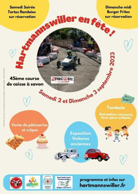 Affiche de Course de caisses à savon de Hartmannswiller