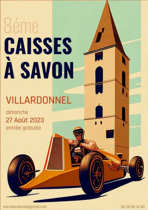 Affiche de Course de caisses à savon de Villardonnel