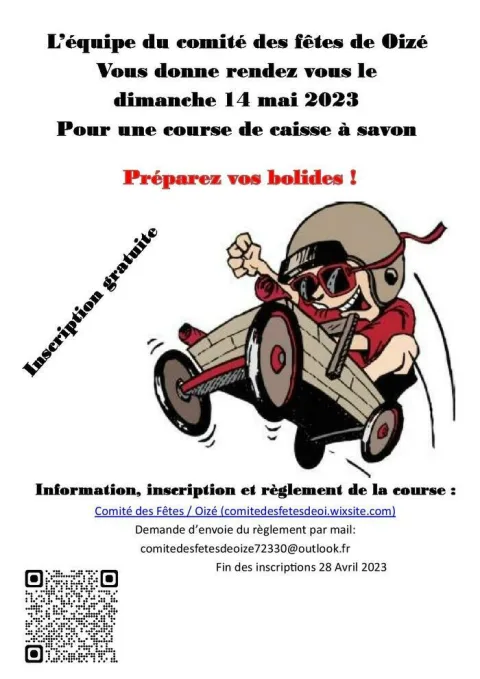 Affiche de Course de caisses à savon d’Oizé