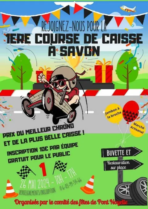 Affiche de Course de caisses à savon de Pont-Noyelles