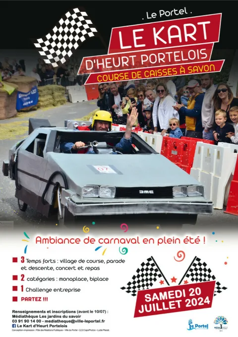 Affiche de Course de caisses à savon du Portel