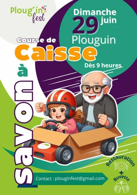 Affiche de Course de caisses à savon de Plouguin