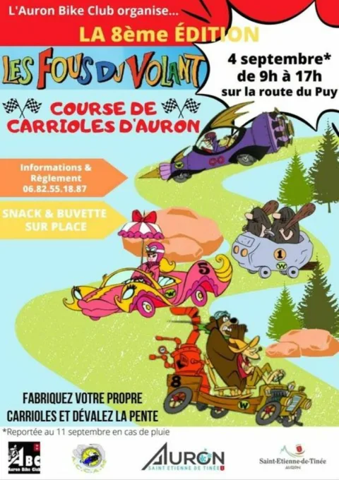 Affiche de Course de caisses à savon de Saint-Étienne-de-Tinée