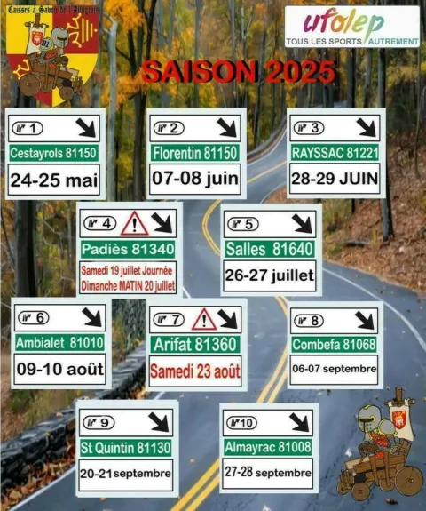 Affiche de Course de caisses à savon de Combefa