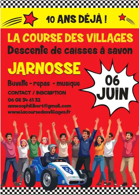 Affiche de Course de caisses à savon de Jarnosse