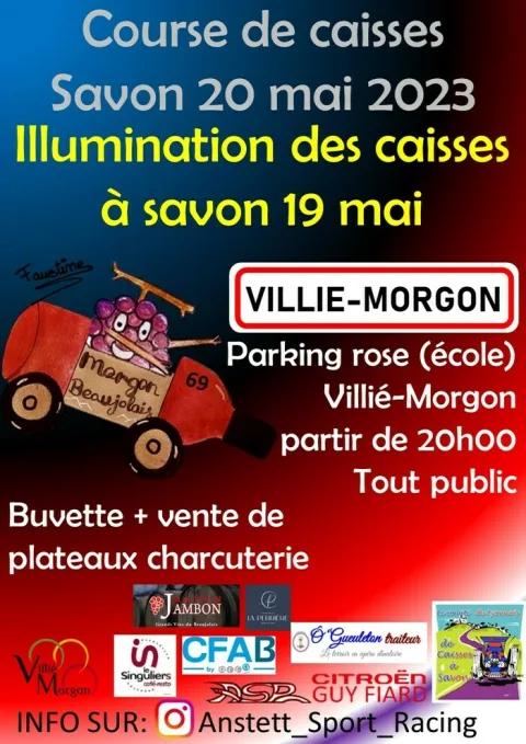 Affiche de Course de caisses à savon de Villié-Morgon
