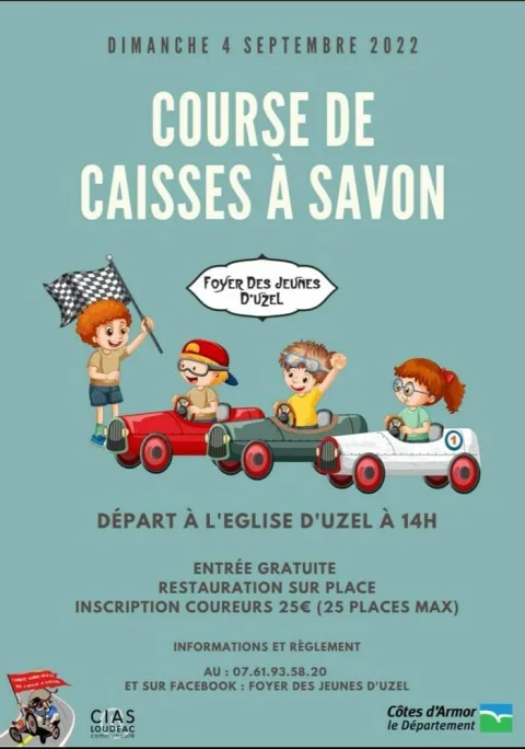 Affiche de Course de caisses à savon d’Uzel