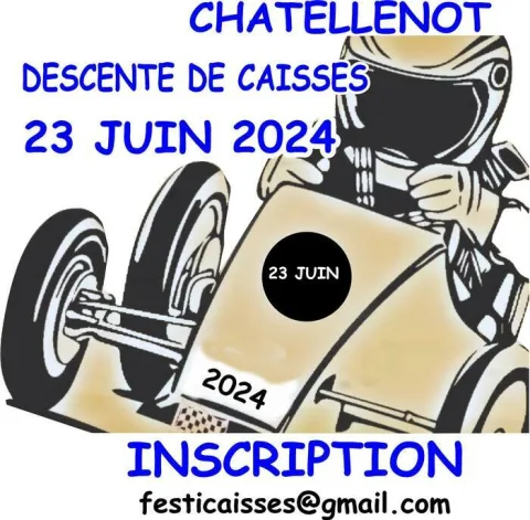 Affiche de Course de caisses à savon de Châtellenot
