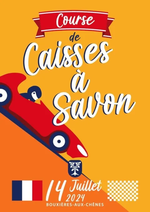 Affiche de Course de caisses à savon de Bouxières-aux-Chênes