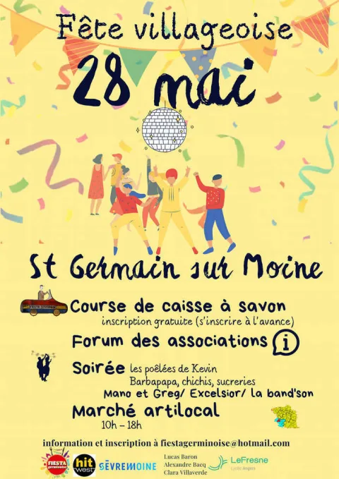 Affiche de Course de caisses à savon de Sèvremoine