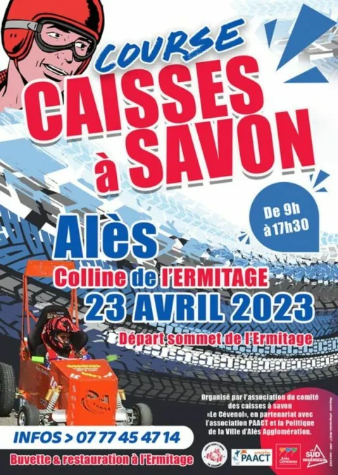Affiche de Course de caisses à savon d’Alès