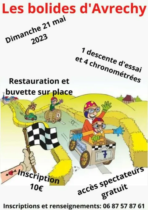 Affiche de Course de caisses à savon d’Avrechy