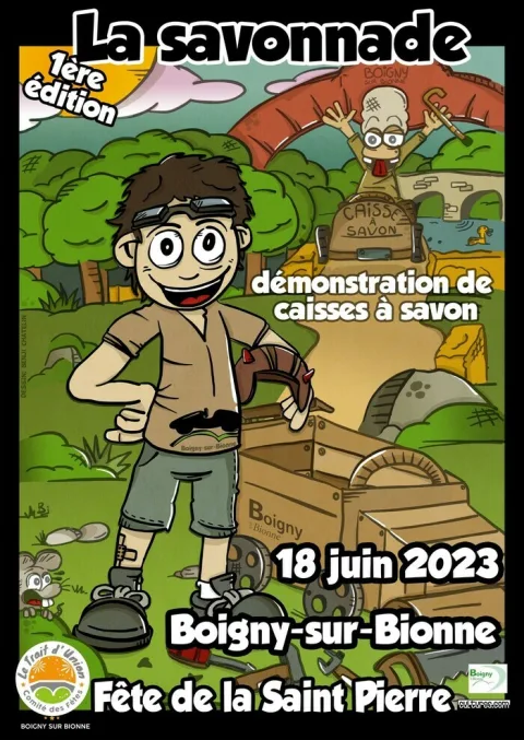 Affiche de Démonstration de caisses à savon – Boigny-sur-Bionne