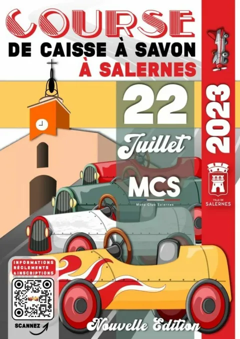 Affiche de Course de caisses à savon de Salernes