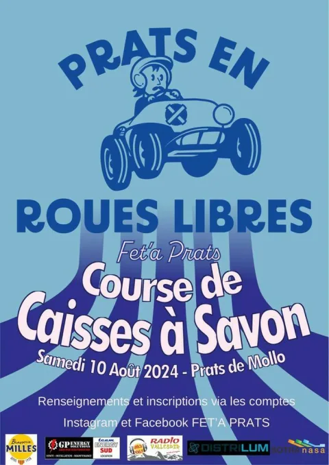 Affiche de Course de caisses à savon de Prats-de-Mollo-la-Preste