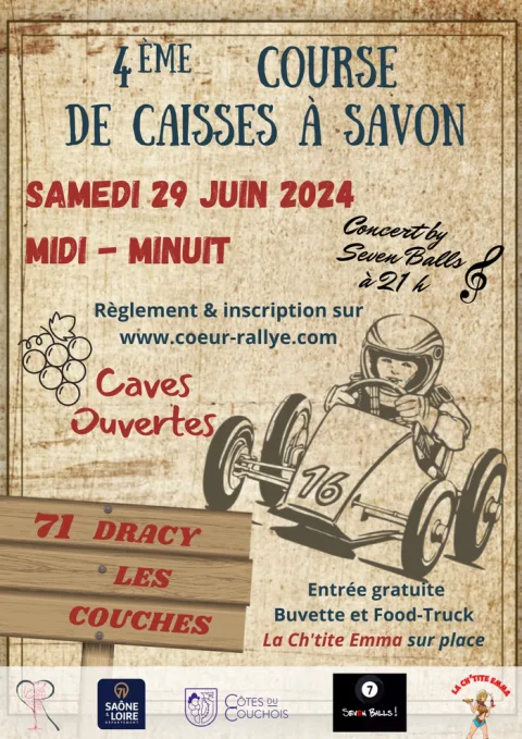 Affiche de Course de caisses à savon de Dracy-lès-Couches