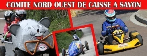 Affiche de Course de caisses à savon de Saint-Hélen
