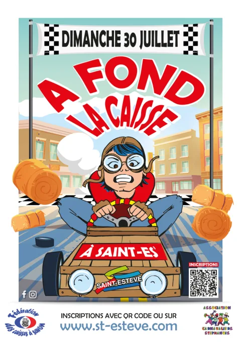 Affiche de A fond la caisse à St Es – Saint-Estève