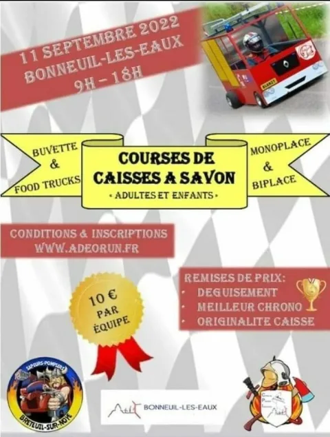 Affiche de Course de caisses à savon de Bonneuil-les-Eaux