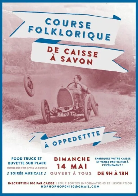 Affiche de Course de caisses à savon d’Oppedette