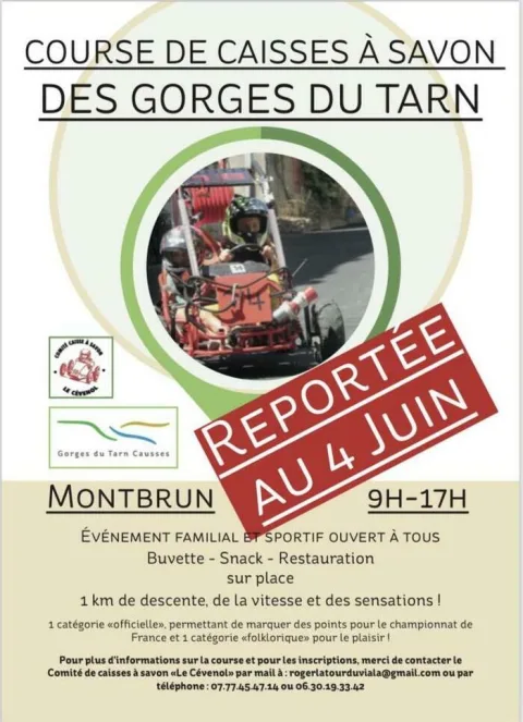 Affiche de Course de caisses à savon de Montbrun