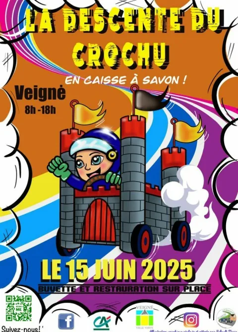 Affiche de Descente du Crochu – Veigné