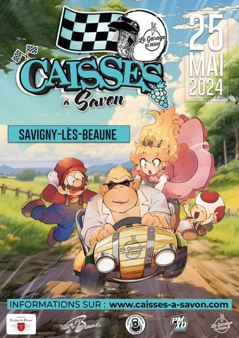 Affiche de Caisses à savon by Le Garage du Design – Savigny-lès-Beaune
