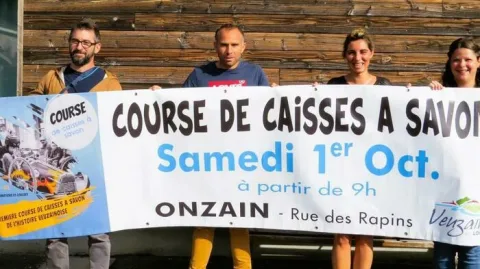 Affiche de Course de caisses à savon de Veuzain-sur-Loire