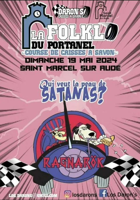 Affiche de Course de caisses à savon de Saint-Marcel-sur-Aude
