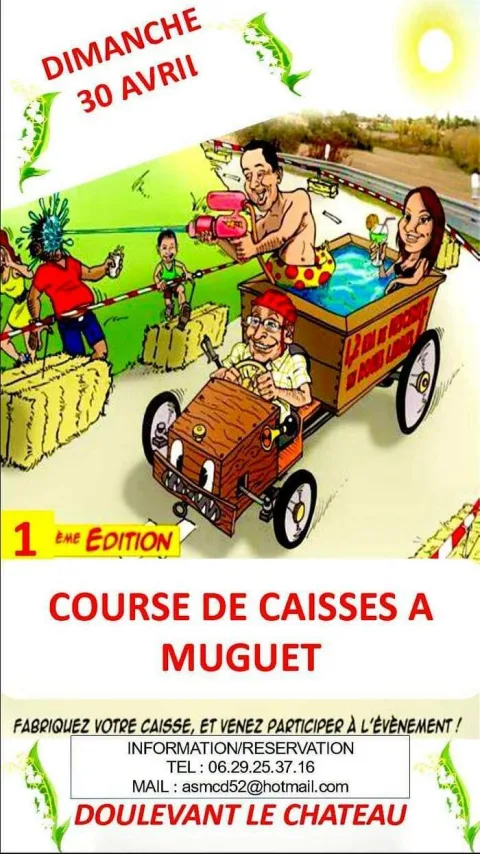 Affiche de Course de caisses à savon de Doulevant-le-Château