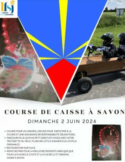 Affiche de Course de caisses à savon de La Ferté-sous-Jouarre
