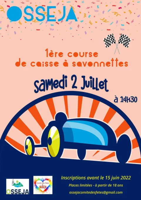 Affiche de Course de caisses à savon d’Osséja