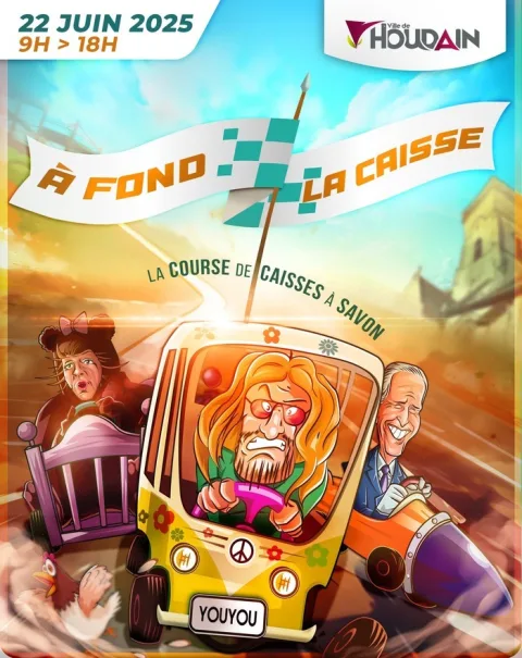 Affiche de Course de caisses à savon de Houdain