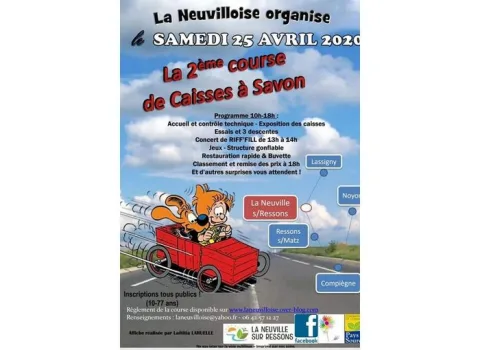 Affiche de 2e Course de caisses à savon de La Neuville-sur-Ressons