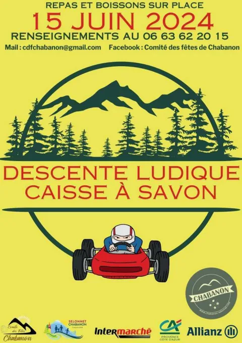 Affiche de Course de caisses à savon de Selonnet